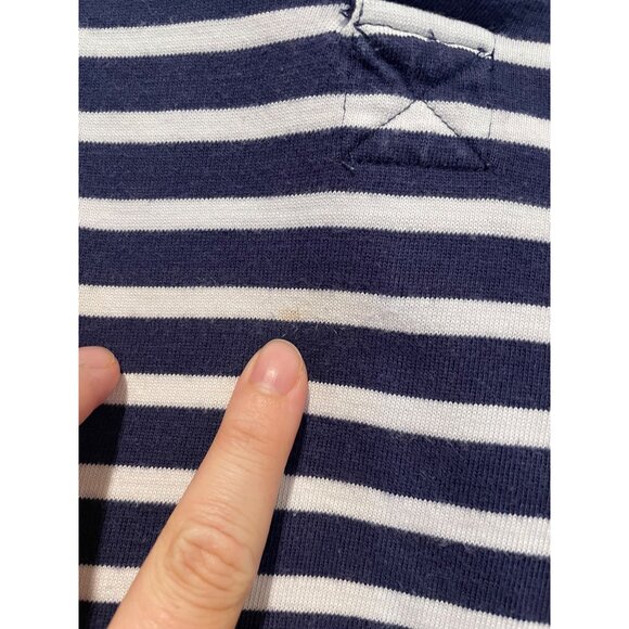 Jack Wills Mens Striped Rugby Polo Size L Preppy Academia Old Money Ivy League - Picture 5 of 13